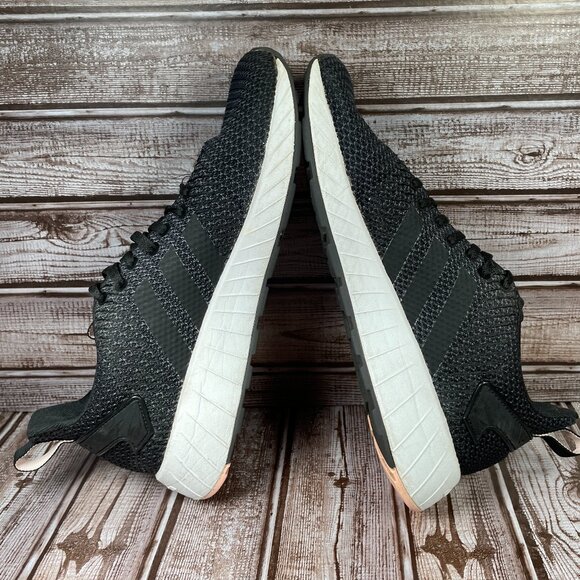 ADIDAS Questar BYD Women's 8.5 Woven Black Cloudfoam Running Sneakers Shoes - Picture 6 of 9